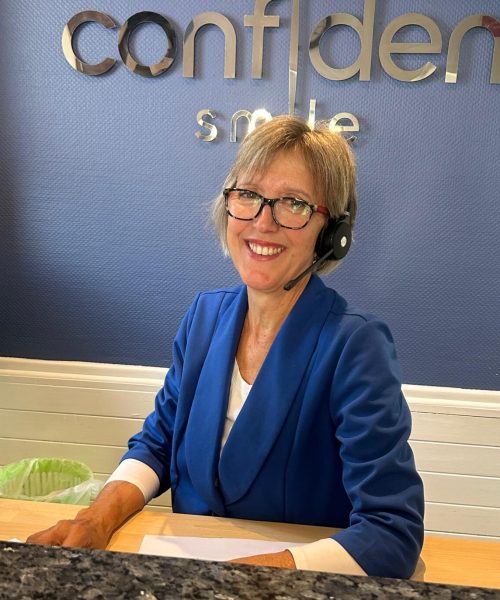 Wendy at Confident Smile reception