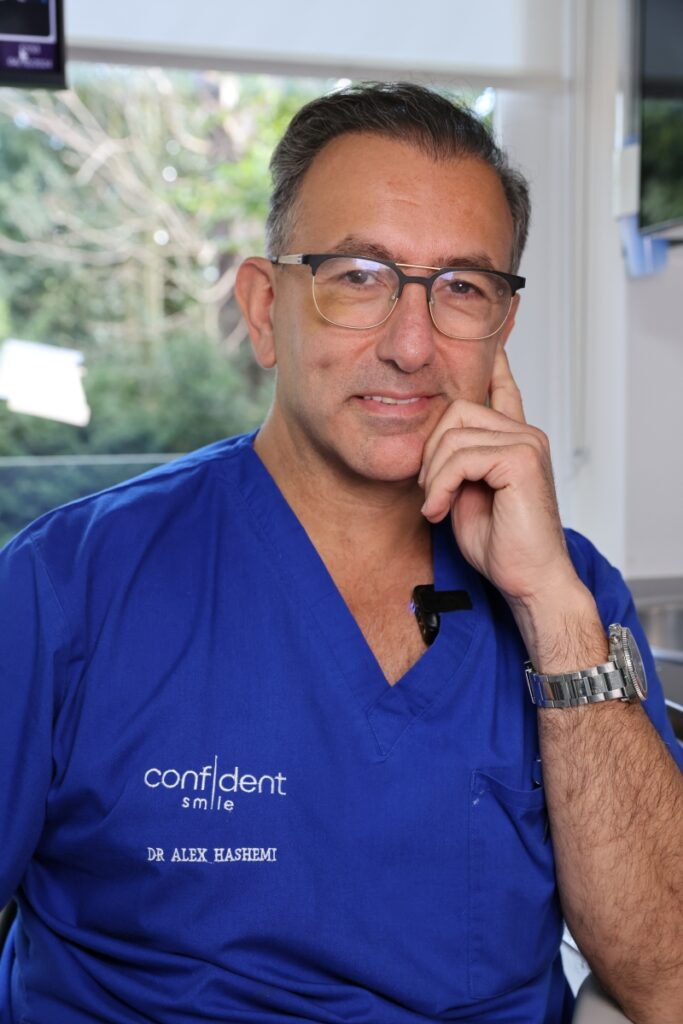 Dr Alex Hashemi, cosmetic and implant dentist at Confident Smile Shepperton