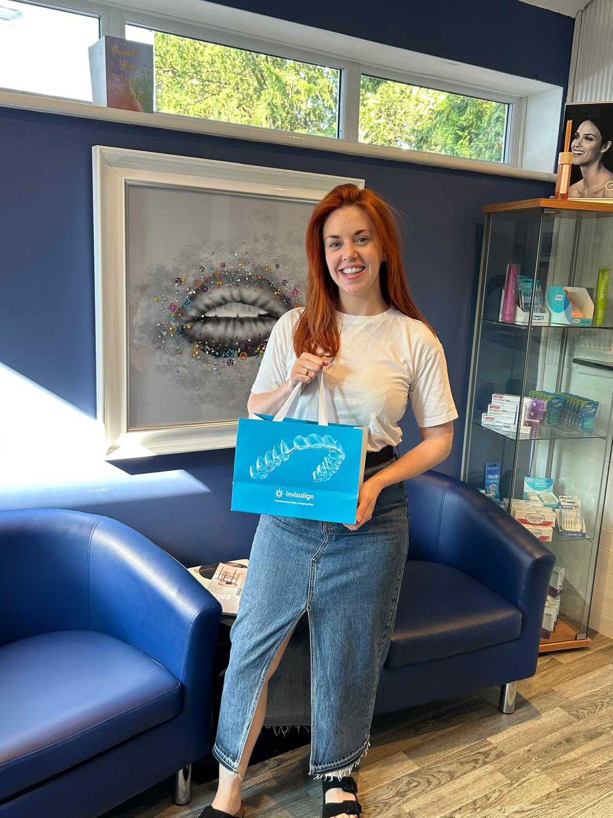Happy Invisalign patient 6 at Confident Smile Shepperton