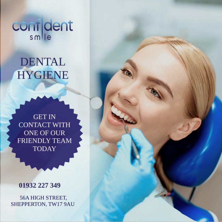 Dental hygiene services in Shepperton at Confident Smile Dental Practice