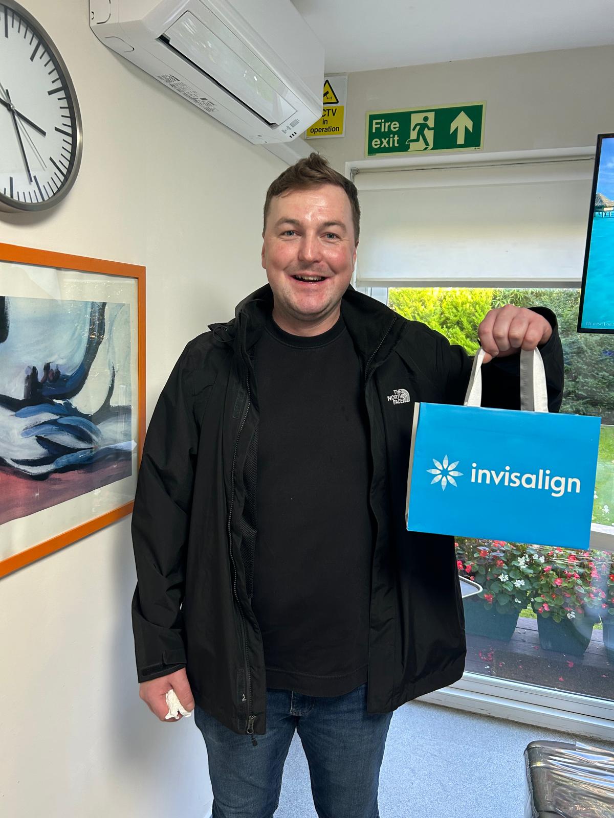 Happy Invisalign patient 2 at Confident Smile Shepperton