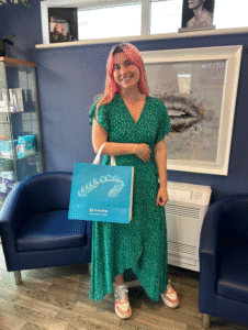 Happy Invisalign patient at Confident Smile Shepperton