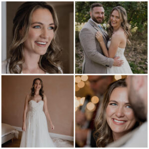 Patient's wedding day smile