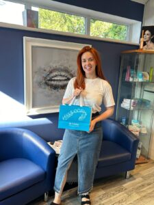 Happy Invisalign patient at Confident Smile Shepperton