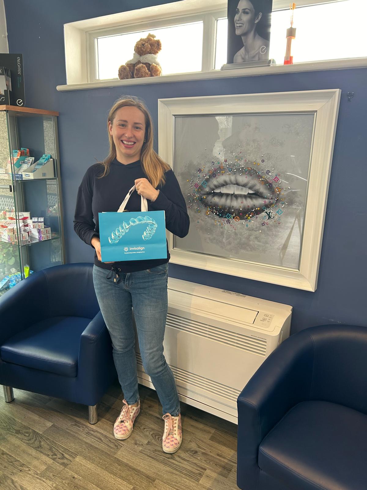 Happy Invisalign patient 3 at Confident Smile Shepperton