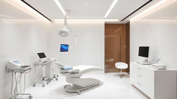 The welcoming reception at Confident Smile Dental Practice, Shepperton