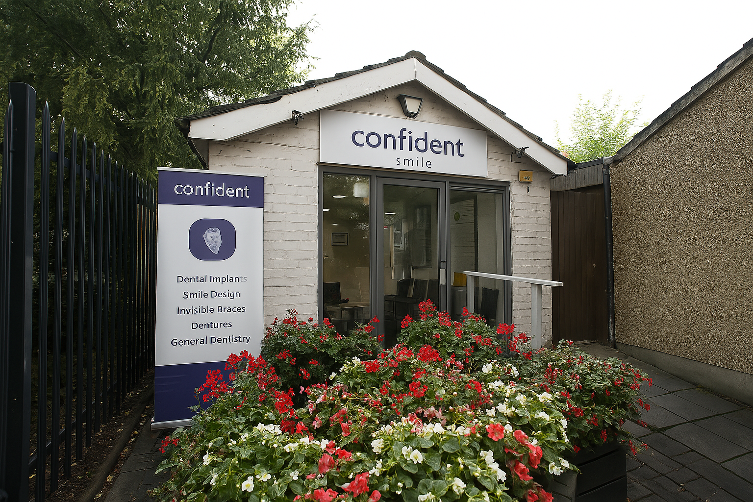 Mother and child smiling after family dental care in Shepperton